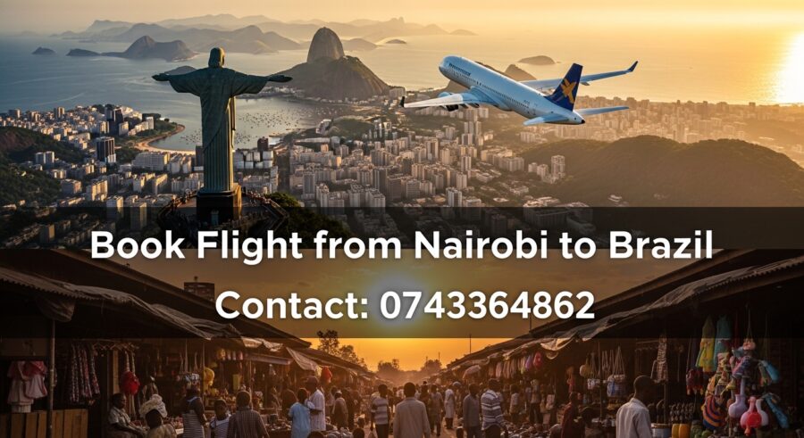 Nairobi to Brazil Flights: 2026 Ticket Prices & Visa Guide