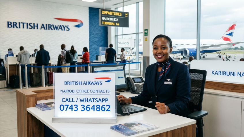 British Airways Kenya – Contact & Booking Support